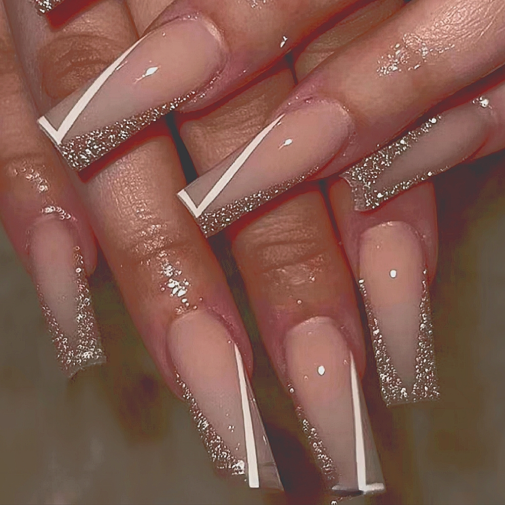 24pc Luxurious Premium Press-On Nails Free Shipping